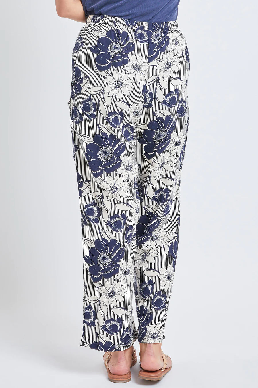 Missy Pull-On Relaxed Rise Pants with Tapered Leg