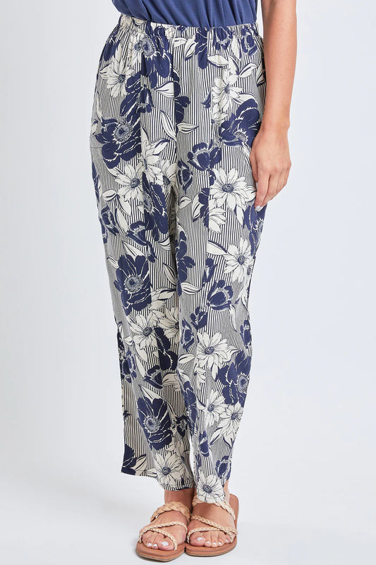 Missy Pull-On Relaxed Rise Pants with Tapered Leg
