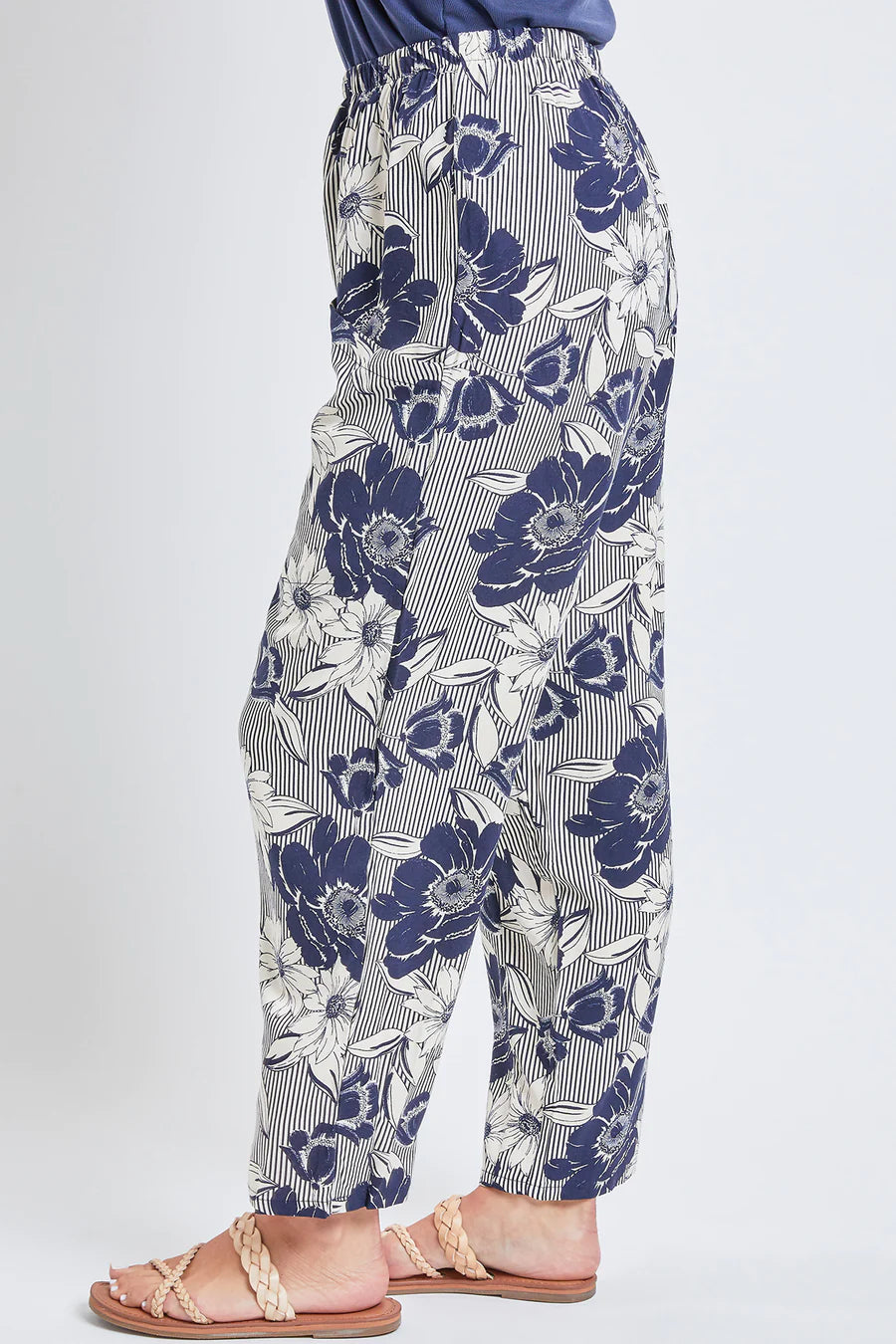 Missy Pull-On Relaxed Rise Pants with Tapered Leg